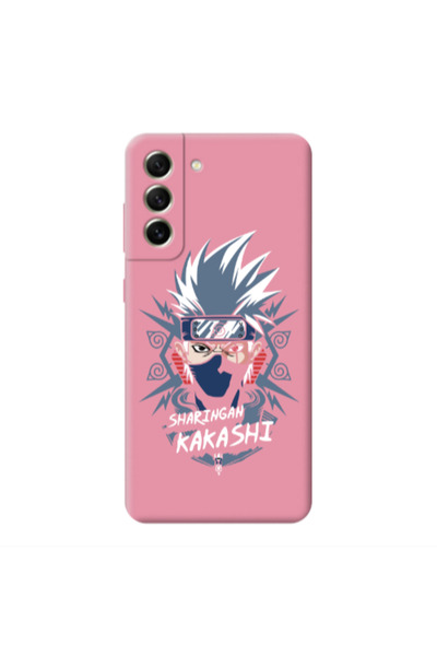 Other Samsung S21 Anime Mangoo Pink Colored Silicone TPU Θήκη