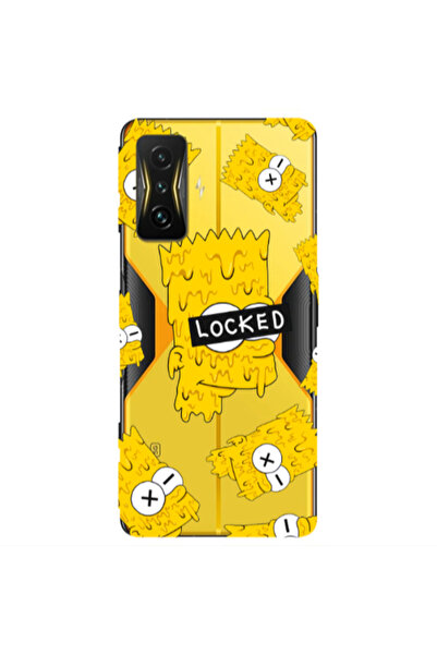 Other Xiaomi Poco F4 Gt Bart Simpson Transparent Silicone TPU Θήκη