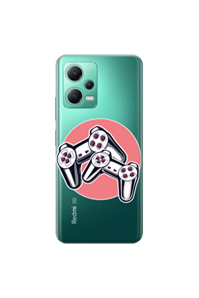 Other Xiaomi Redmi Note 12 Pro Plus 5G Retro Joysticks Transparent Silicone T...