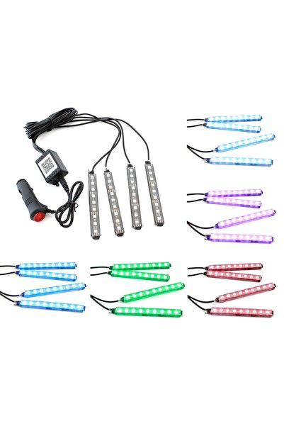 Avex Lumini LED sub mașină - RGB pentru utilizare în interior sau exterior cu...