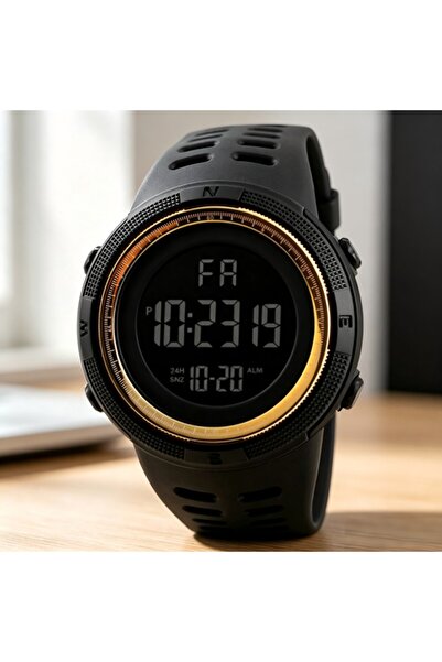 Choice8 1pcs-Gold Men's Sports Watches Electronic Watch Outdoor Multifunction...