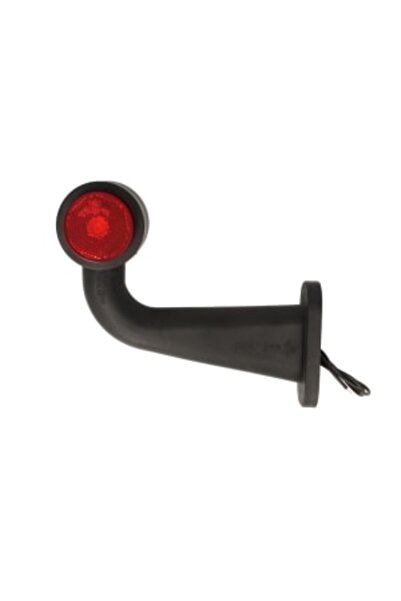 WAS Lampa Gabarit Stanga Alb/Rosu Led 12/24v