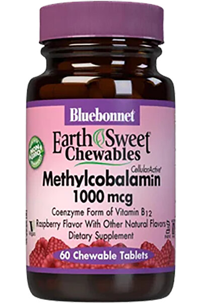 Bluebonnet Methylcobalamin 1000 mcg 60 Chewable Tablets
