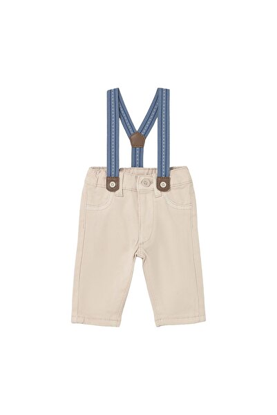 MAYORAL Pantaloni din material textil pentru băieți 2576 Crem