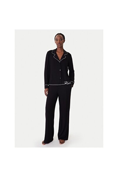 Karl Lagerfeld Pijamale de damă B1W45010 Negru