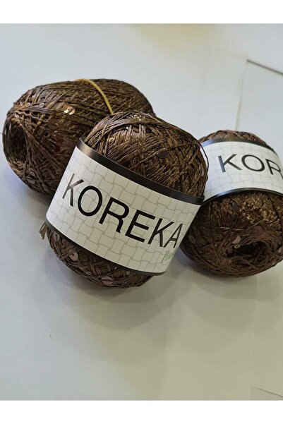 koreka Milan Pırıltı Pullu Floş El Örgü İpi 50 gr