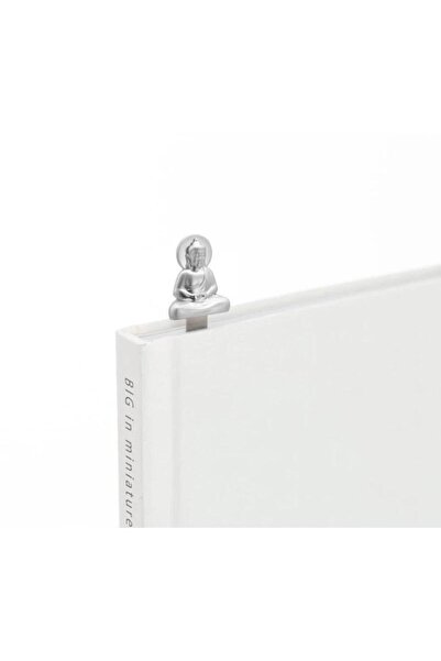 Metalmorphose Semn de carte / marcator Budda 3D, din aliaj de zinc, in tub, M...