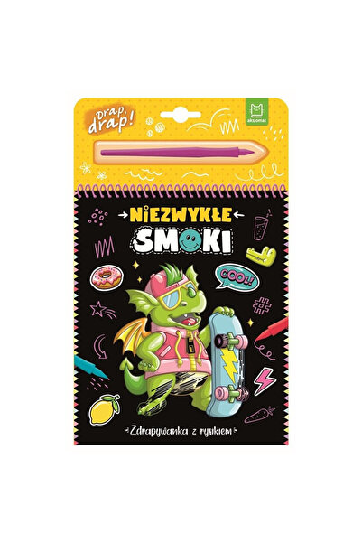 AKSJOMAT Figurina Niezwykle smoki multicolor 0x17x27cm set