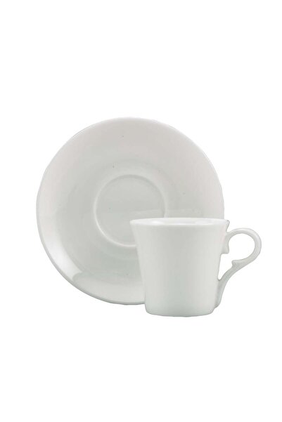 Paşabahçe Porcelain Espresso Cup White 90 Cc for 1 Person