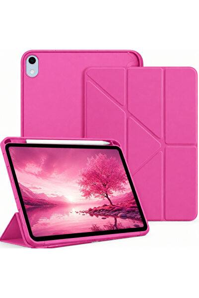 UnDePlus Apple iPad Air 4/5. Nesil 10.9 Kalem Bölmeli Mars Case (10.Nesil Değ...