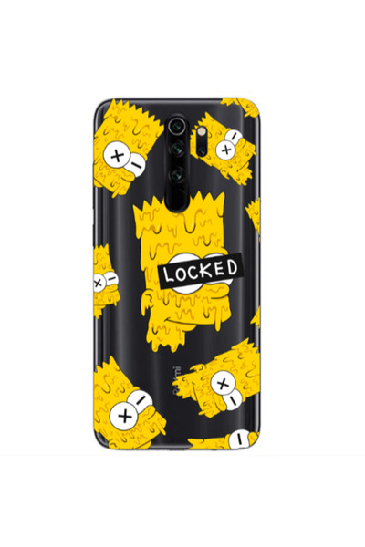 Other Xiaomi Redmi Note 8 Pro Bart Simpson Transparent Silicone TPU Θήκη