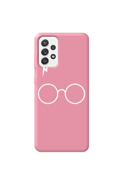 Other Samsung A23 glasses Pink Colored Silicone TPU Θήκη