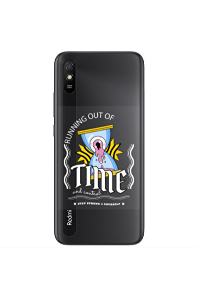 Other Xiaomi Redmi 9A Running out of time Transparent Silicone TPU Θήκη