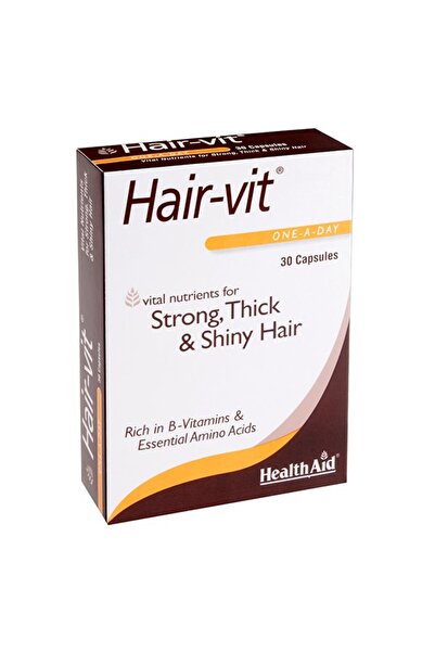 Healthaid HEALTH AID Συμπλήρωμα Διατροφής για τα Μαλλιά με Βιταμίνη Β, Σύμπλε...