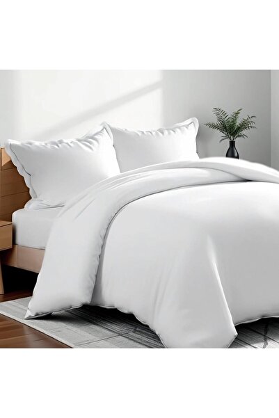 Hotel Linen Klub Double Duvet Cover 3PC Set - 350TC 100% Long Staple Cotton, ...