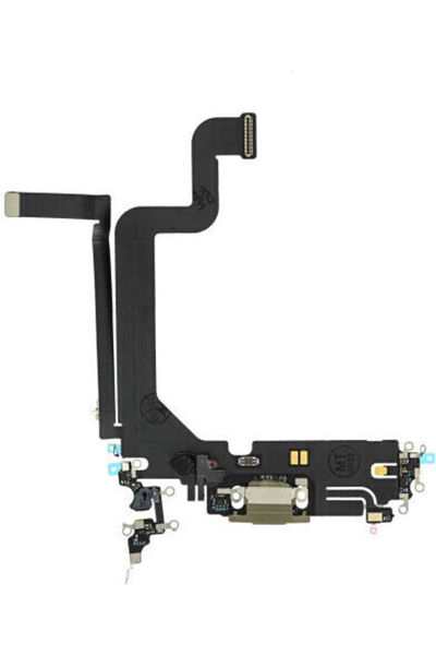 OEM Καλώδιο Flex με θύρα φόρτισης σε χρυσό χρώμα για iPhone 14 Pro Max