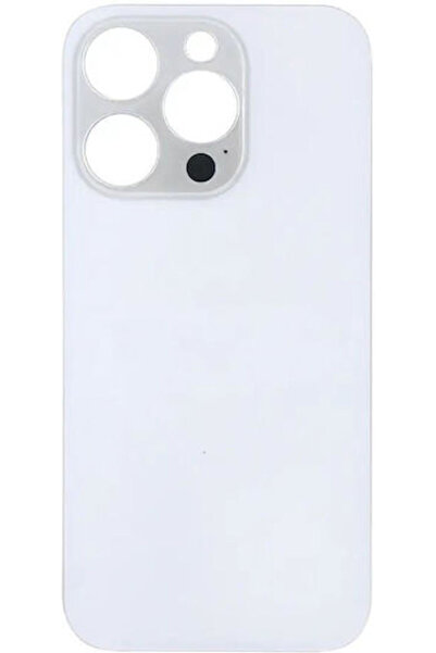 OEM Κάλυμμα Μπαταρίας Apple iPhone 14 Pro Max με Μεγάλη Οπή και Λευκό Λογότυπο