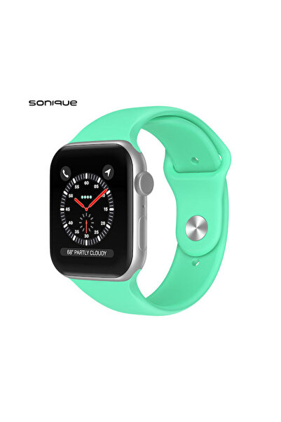 Other Σονίκ Μαλακό Λουράκι Σιλικόνης Βεραμάν (Apple Watch 38/40/41/42mm)