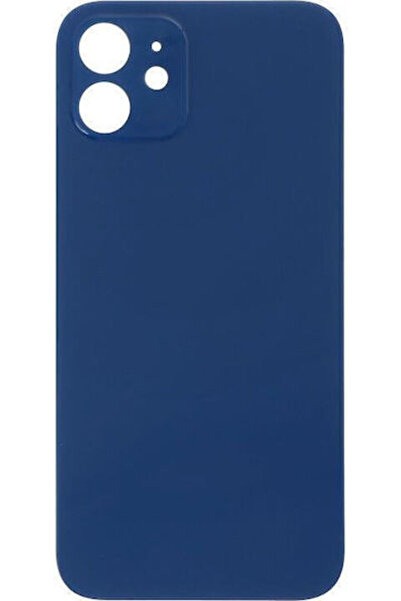 OEM Κάλυμμα μπαταρίας Apple iPhone 12 με μεγάλη οπή και μπλε λογότυπο