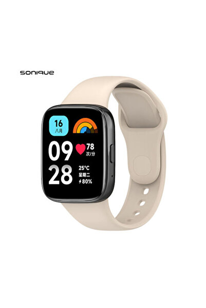 Other Λουράκι Σιλικόνης Σονίκ Μπεζ (Redmi Watch 3 Active)
