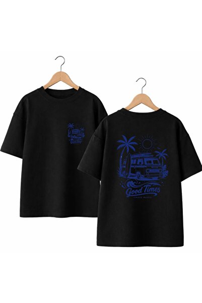 playwear Μπλουζάκι Good Times με στάμπα στην πλάτη και στο μπροστινό μέρος το...