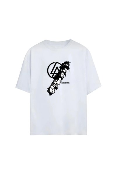 Grafftee Clothing Linkin Park Design Printed Premium Unisex Cotton T-Shirt | ...