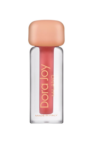 Dora Joy SPF30 Peptit İçeren Lip Gloss Peachy Kiss 04 Kolajen & Hyalüronik As...