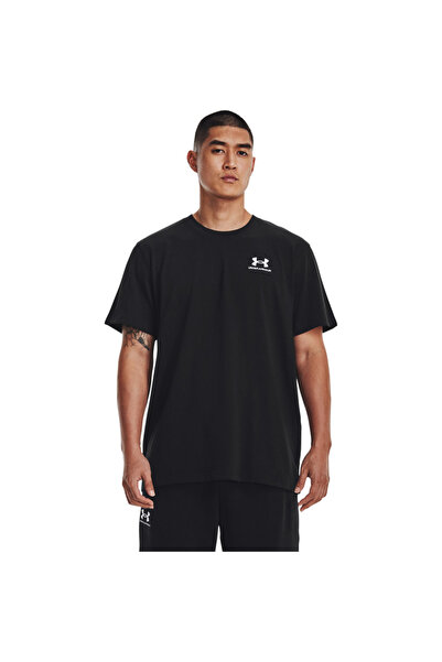 Under Armour Λογότυπο M, Ανάγλυφο, Βαρέως Τύπου, Κοντομάνικο, 1373997-001, Μα...