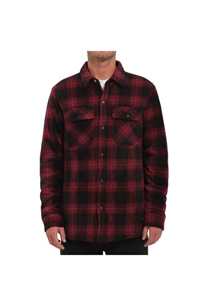 Volcom Μπλούζα Φλις με Μακριά Μανίκια A5832202-WNE Μπορντό S