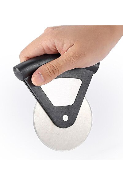 Arabest Wheel Pizza Cutter,4.3 Inch Stainless Steel Round Pizza Slicer with S...