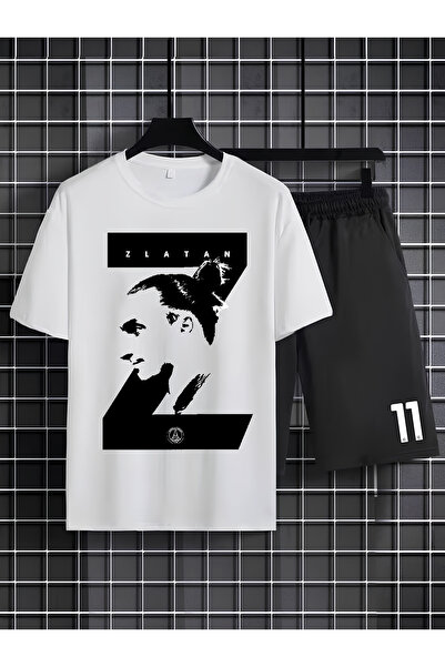 MAGORS Zlatan Ibrahimovic Printed 100% Cotton Crewneck Children's T-Shirt-Sho...