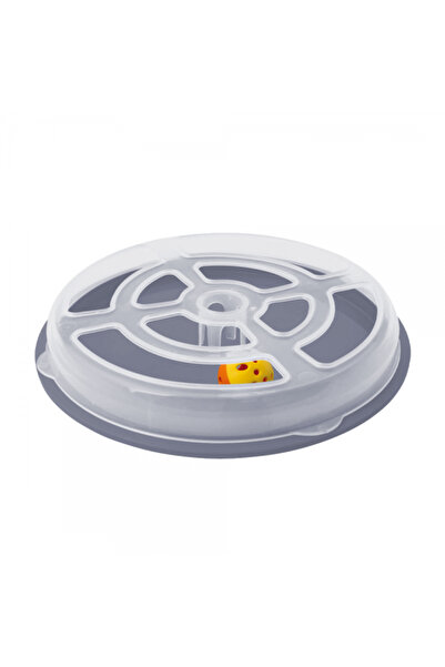 Georplast Vertigo Interactive Cat Toy Gray – Rolling Ball Track for Mental St...