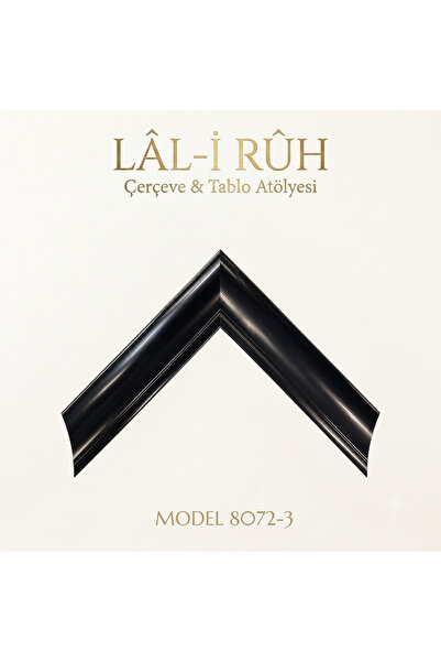 Laliruh Tablo Parlak Gümüş Dekoratif Çerçeve