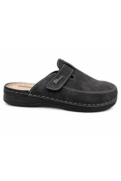 PAPUCUMUN DÜNYASI Men's Orthopedic Velcro-Closed Toe Anatomical Daily Work Tr...