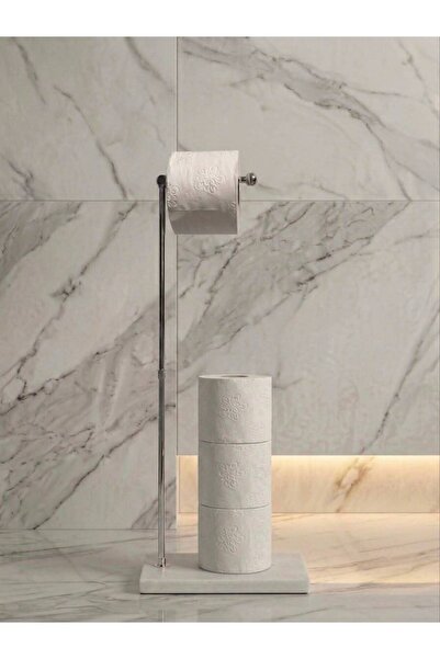 Marble Toilet Paper Holder Natural Stone Toilet Paper Stand