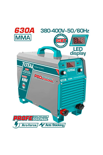 TOTAL ماكينة لحام انفرتر 630A MMA TW26305 توتال