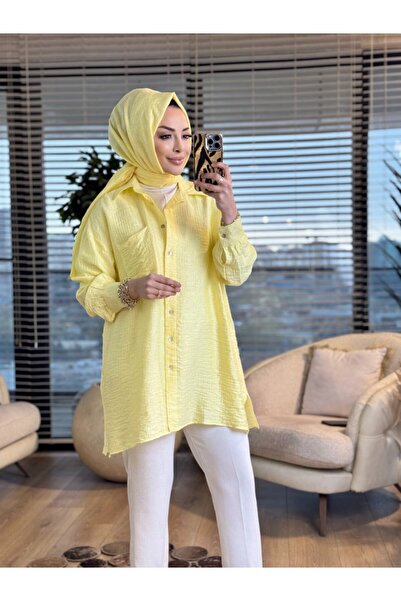 Lamazi Veil 2030 Eleni Gömlek Sarı