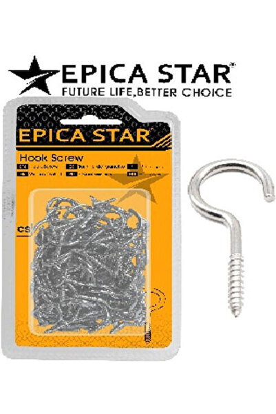 Epica Γάντζος Αστέρι με μήκος 4.6 χιλιοστά, 40 τεμάχια, Κωδικός: EP-30807