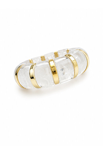 Venus Design Bone Colored Elastic Bracelet