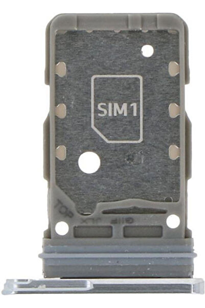 Samsung G996b Galaxy S21 Plus Θήκη κάρτας SIM Διπλής κάρτας Ασημί Γνήσιο
