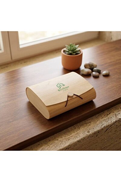 Eco Daar Laundry Sheets Organizer - Eco-Daar Luxury Wood Storage Box