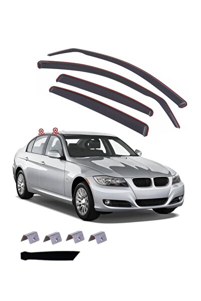 Flexzon Ανεμοθραύστες για BMW Σειρά 3 2006 4 τεμάχια. FZVETRBR0001