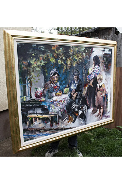 artnova Гео Унгуреану: ръчно рисувана картина, Семейство на художника, Спомен...
