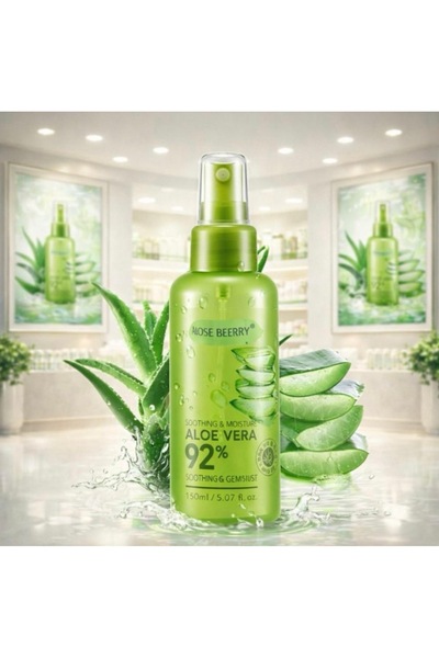 max elegance Aloe Vera Spray Rich in Aloe Extract Designed to Soothe and Nour...