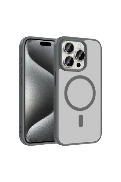 TheGencoo iPhone 15 Pro Case Magsafe Camera Protected Matte Anti-Fingerprint ...