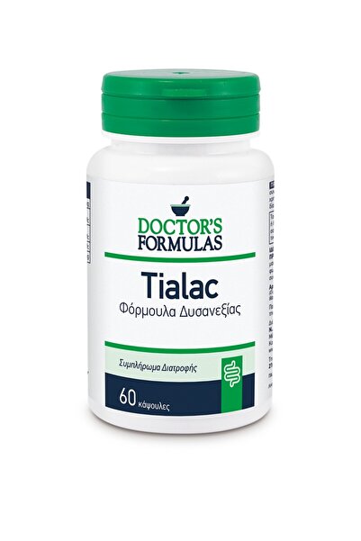 Doctor’s Formulas Doctor's Formulas | Tialac | Φόρμουλα Δυσανεξίας | 60 Tabs
