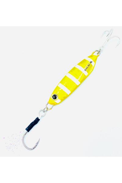 oakura Lumo Zebra Kaiju Jig - 40G Weights, Extra Sharp Bkk Hook, 10 Mesmerizi...