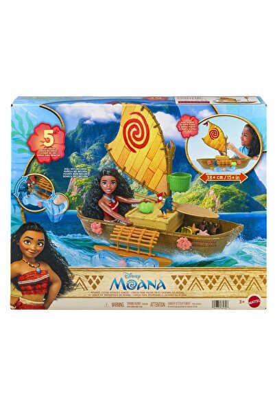 OEM SET PRINȚESA DISNEY MOANA: CANOA ȘI AVENTURI ÎN OCEANUL ELUI 38CM