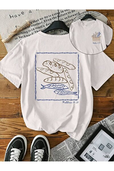 SVART WEAR Καλοκαιρινό μπλουζάκι με στάμπα Oversize Crew Neck