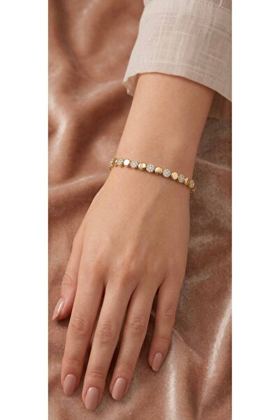 VAREVİA Circular Steel Bracelet